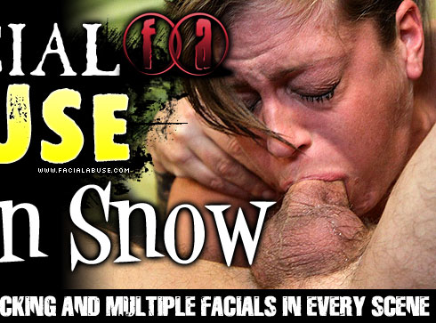 Katlyn Snow Gets Face Fucked on Facial Abuse